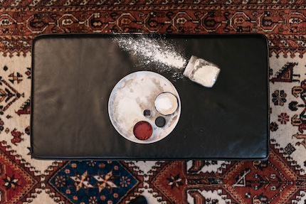 The unconventional make-up table