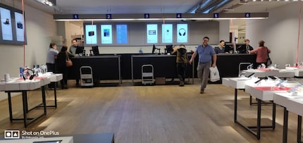 Les clients sont heureux et les employés sont occupés