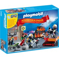 Playmobil Adventskalender „Feuerwehreinsatz“ mit Kartenspiel