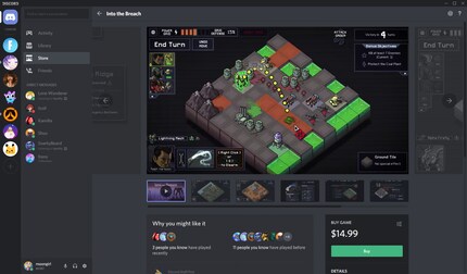 Anche Discord ha giochi in offerta.