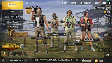 Tencent è responsabile di due dispositivi mobile «PUBG».