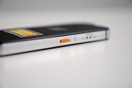 The S61 has a programmable button
