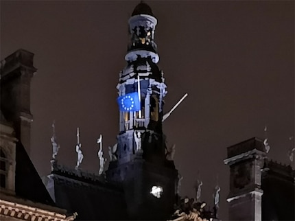 Das Türmchen gleicht einer Wasserfarbzeichnung