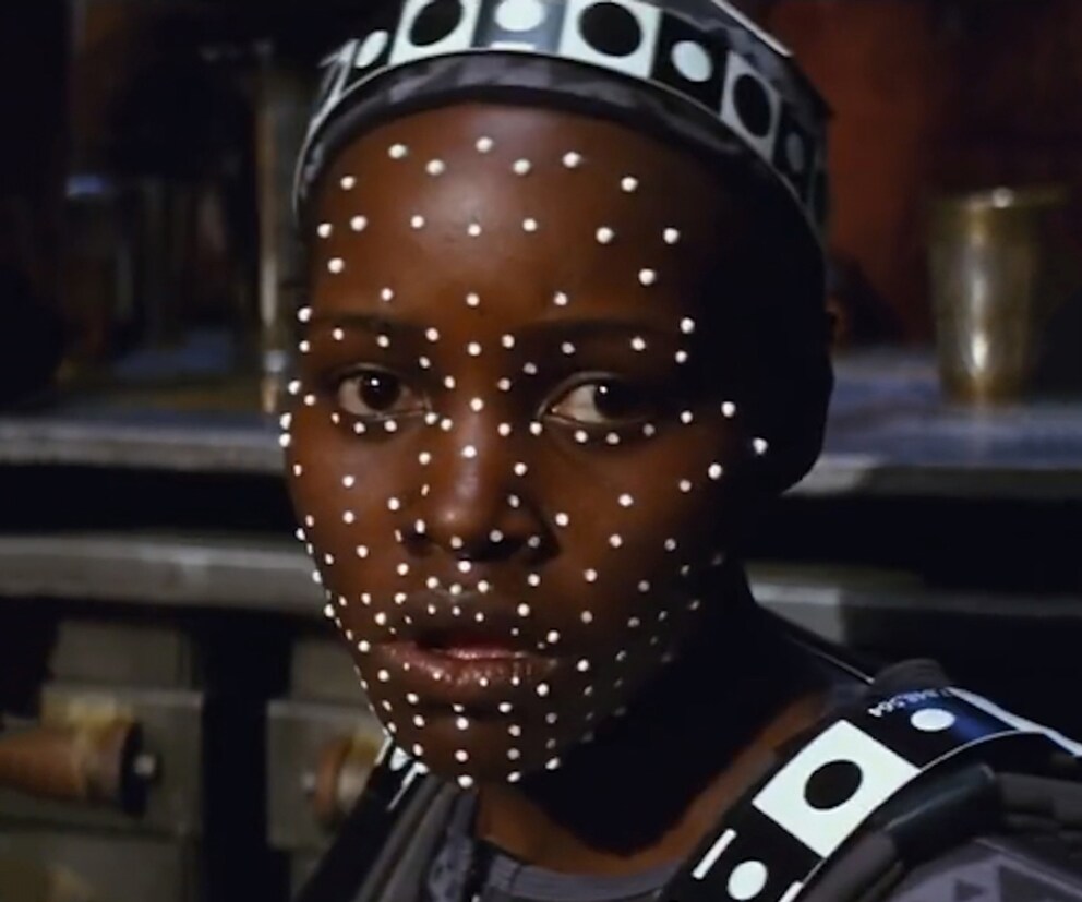 Lupita Nyong'o als Maz Kanata in «Star Wars: The Force Awakens»