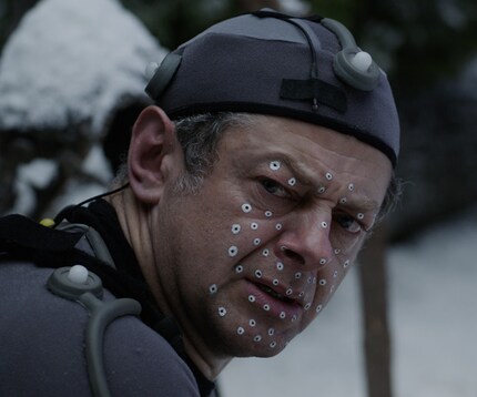 Andy Serkis nei panni di Cesare in «Guerra per il Pianeta delle Scimmie»