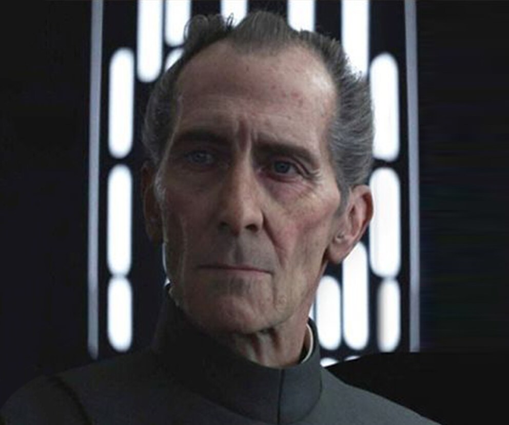 Rechts Tarkin computeranimiert («Rogue One: A Star Wars Story»)