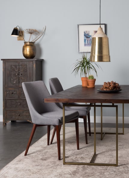 Delicate table legs make even the largest tables seem light. Image: Dutchbone