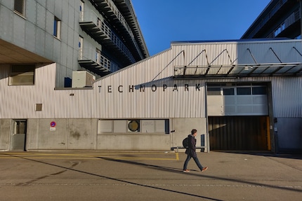 Der Technopark an der Pfingstweidstrasse in Zürich