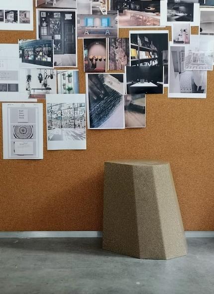 Un moodboard pour un projet en cours.