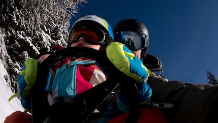 La piste de luge est une belle alternative.