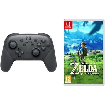 Nintendo Switch Pro Controller + Zelda - buy at Galaxus