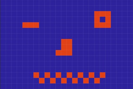 Questa faccia ammiccante ha 24×16 pixel. Presto saranno solo 10×7 pixel.