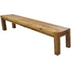 zz_ArchivedByPCD_Mutoni wood Panchina in legno massello Edmonton - Rovere selvatico rustico (280 cm)