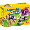 Playmobil 1.2.3 Voiture hippomobile (9390)