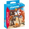 Playmobil Neanderthal with sabre-toothed tiger (9442)