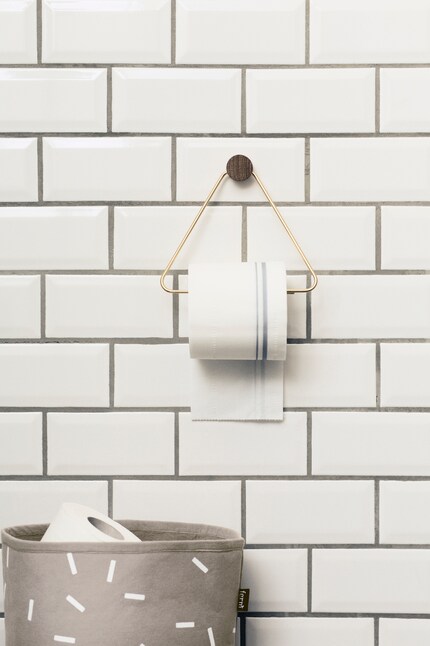 Staged toilet paper. Photo: Ferm Living