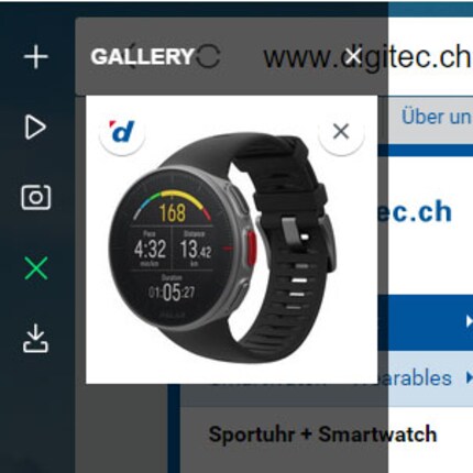 Die Galerie der Screenshots