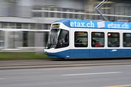 1/15 était assez court dans ce cas: l'avant du tram est net