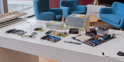 The old components at a glance.