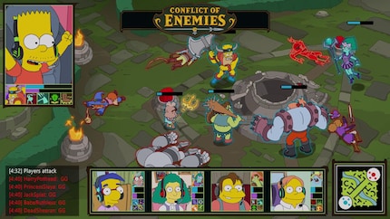 Bart tritt beim fiktionalen «Conflict of Enemies» an