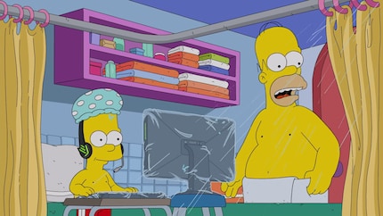 Spielen unter der Dusche. Kennen wir alle – ausser Homer