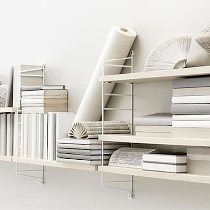 So kennst du String: als Bücherregal.