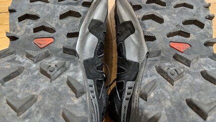Hält auch ohne «Descent Control» in allen Lagen: Das Contagrip-Profil meines Speedcross 3.
