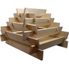 DIY-Wood Piramide di erbe non trattata