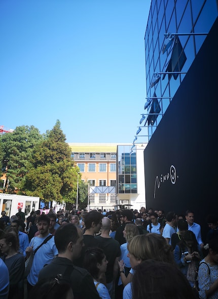 Please stand in line: we're convinced the wait is worth it. Photo: Nendo, 2018