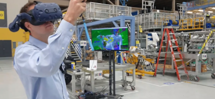 Boeing si affida alla VR per costruire nuovi aerei.