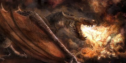Il fuoco di Balerion forgia il Trono di Spade.