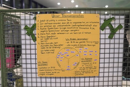 La promesse de l'équipe. Le premier point ne s'applique que partiellement à moi, mais j'ai été accueilli à bras ouverts.