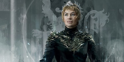 Cersei Lannister wears only black since her children died.