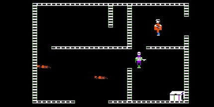 Una schermata di Castle Wolfenstein del 1981. Fonte: nerdbacon.com