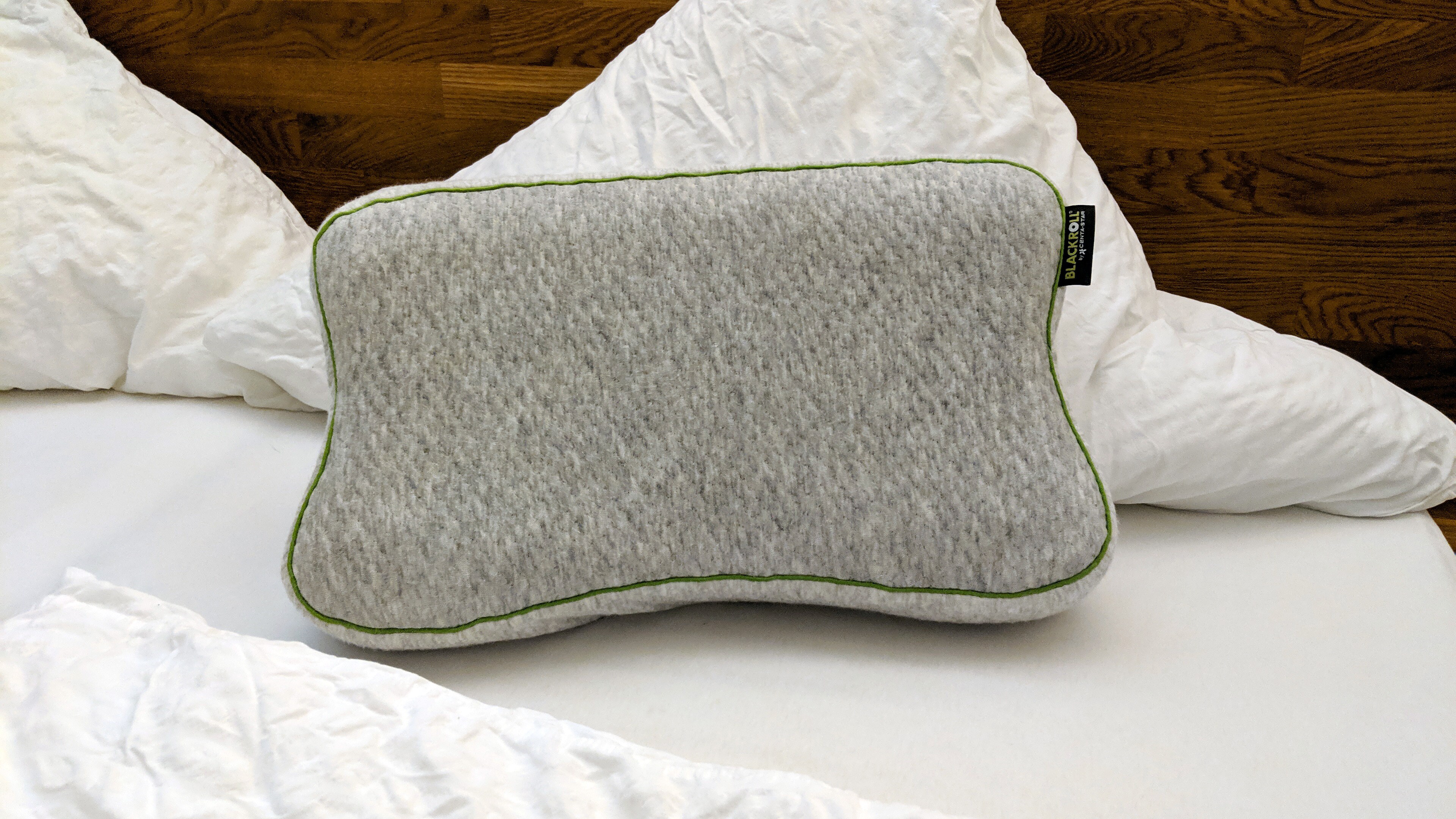 black roll pillow