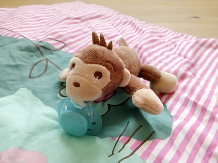 Neben dem Äffchen gibt es noch drei weitere Tiersujets.