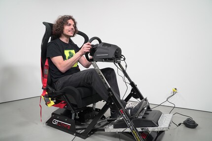 Das ganze Setup benötigt ordentlich Platz.