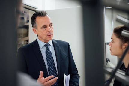 Christoph Hug est responsable pour les 18 métiers présents à la JVA de Lenzburg.