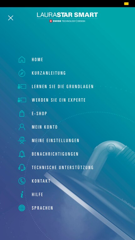 Il menu principale è chiaro e autoesplicativo.
