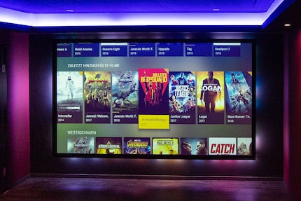 Martin a construit son propre système Ambilight.