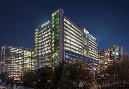 The Microsoft Research Building in Beijing
