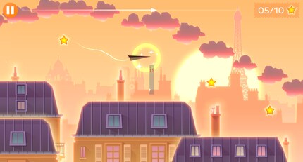 Bei «Activ Fly» sammelst du Sterne ein.