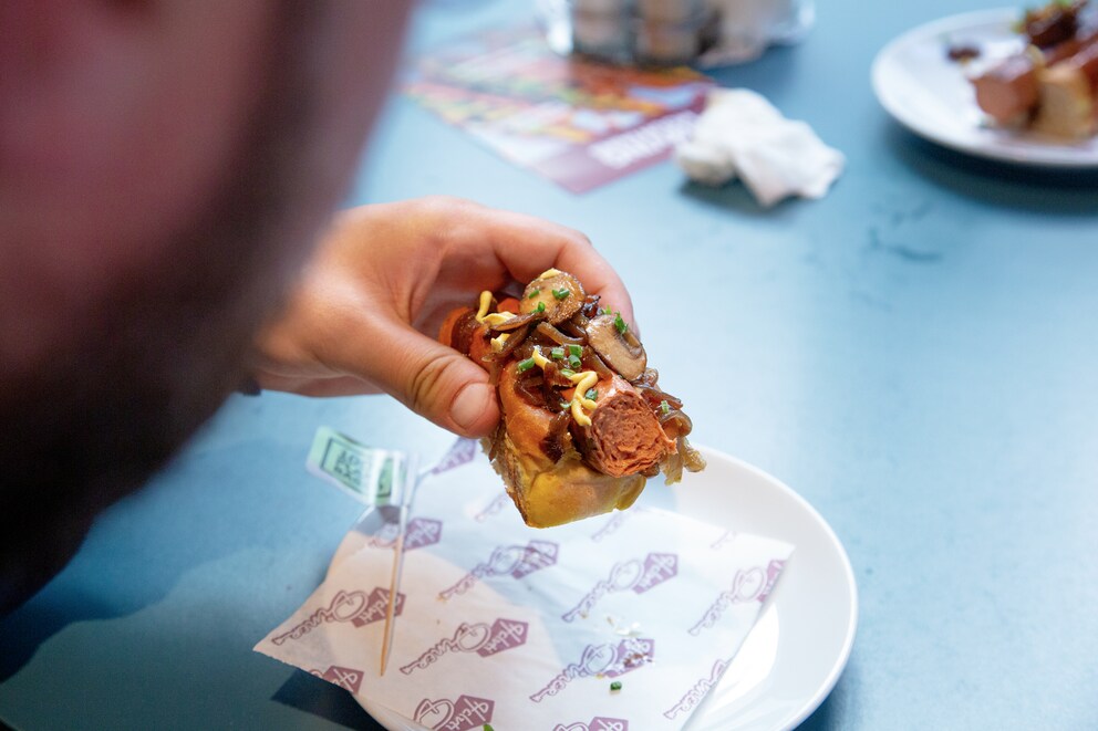Veganes Wienerli