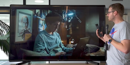 Ein grosses Ding, der 85-Zöller von Sony.
