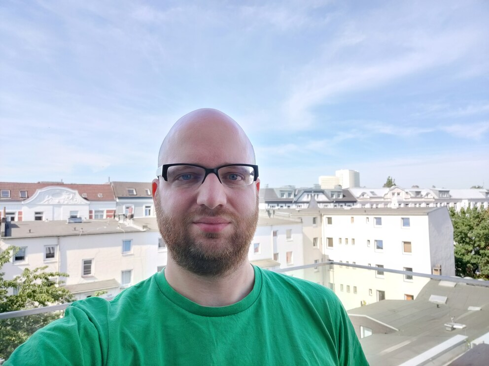 Selfie with HDR