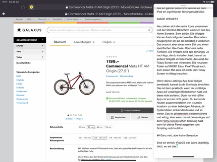 Split Screen? Nicht neu, aber gut. Genau wie die meisten Features unter iPadOS