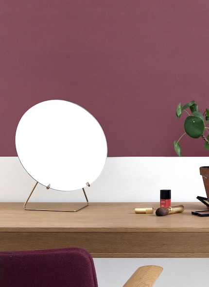 Pour les Pursites : Ce miroir semble voler grâce à sa monture discrète. Image : Moebe