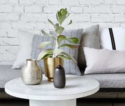 A mix of materials creates new textures. Image: House Doctor