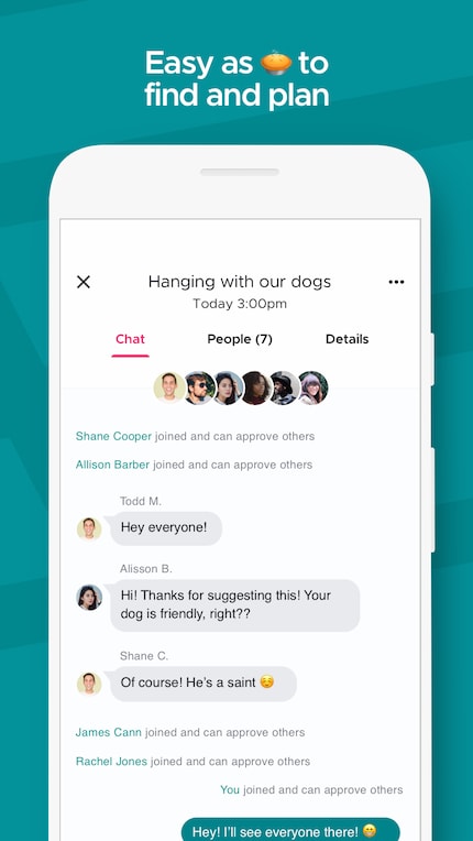 Im Chat können Details geklärt werden