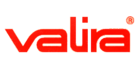 Logo of the Valira brand
